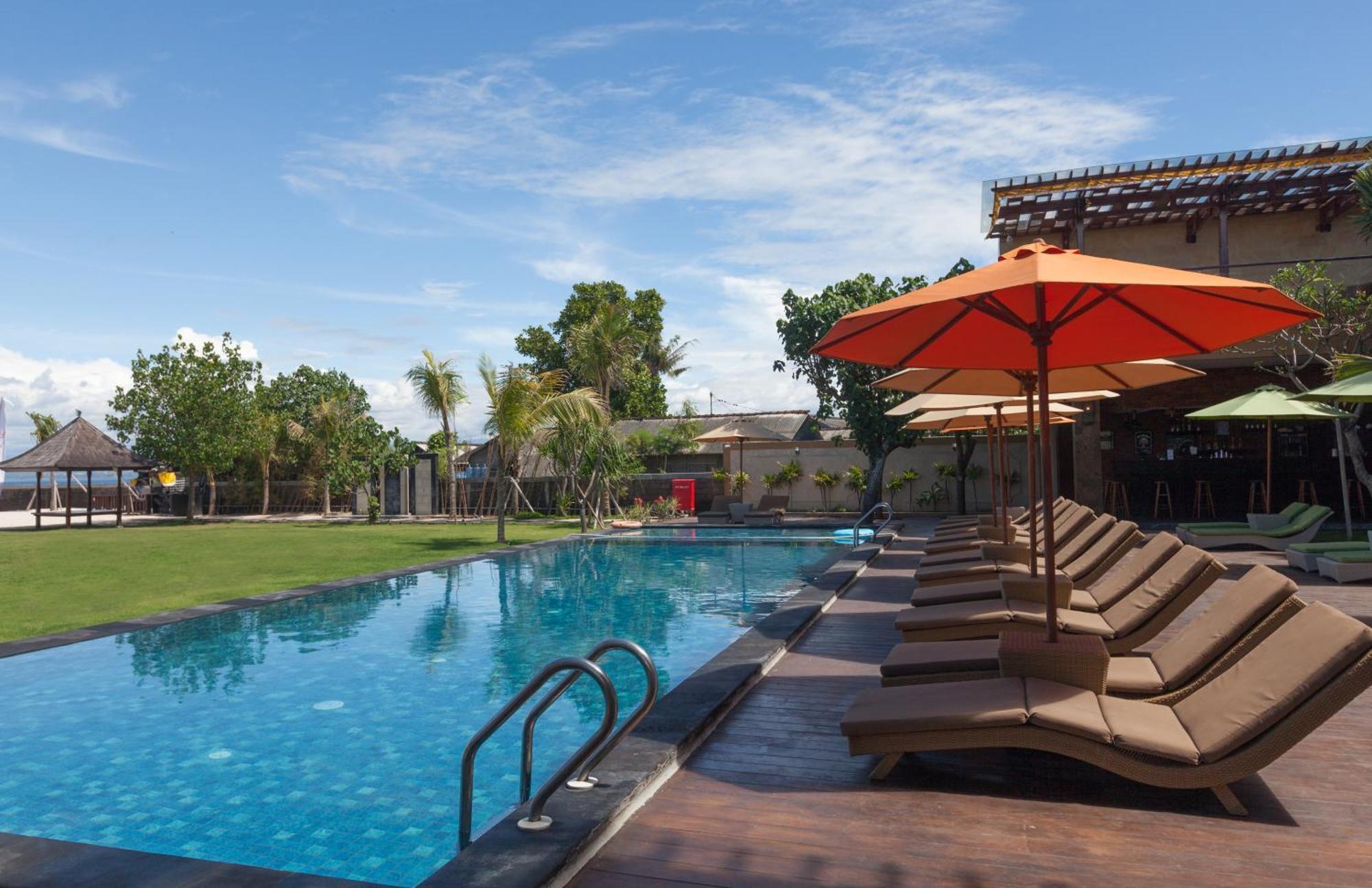 D'Nusa Beach Club And Resort Lembongan Exteriör bild