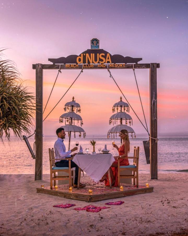 D'Nusa Beach Club And Resort Lembongan Exteriör bild
