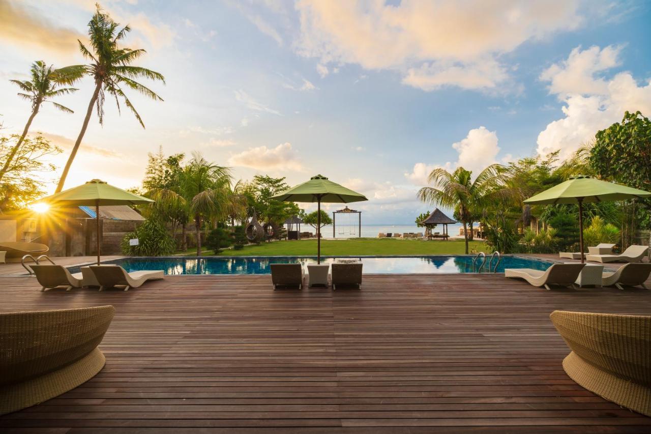 D'Nusa Beach Club And Resort Lembongan Exteriör bild