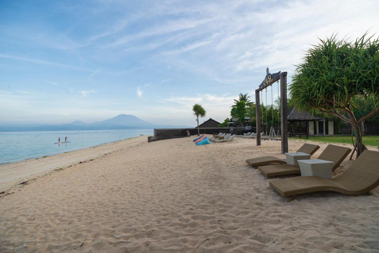 D'Nusa Beach Club And Resort Lembongan Exteriör bild