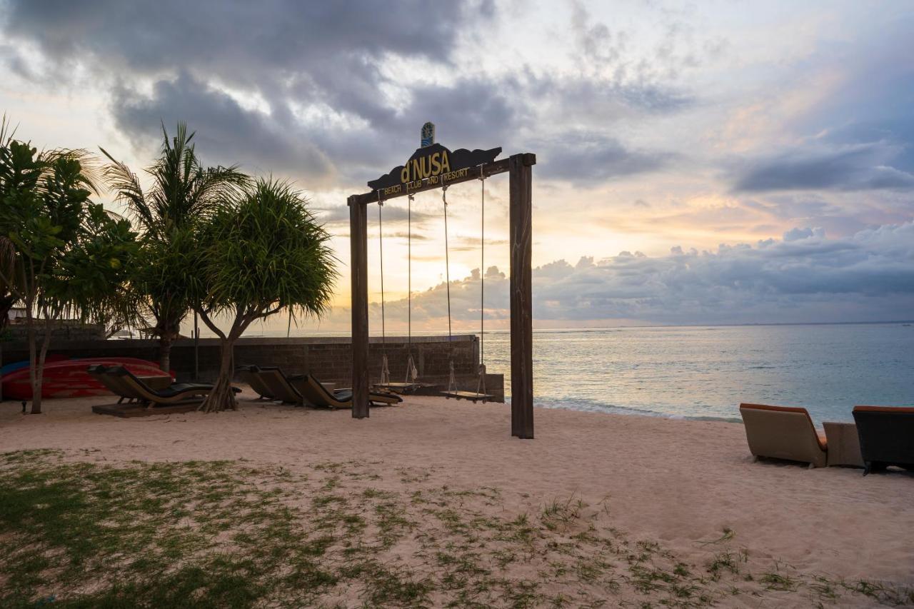 D'Nusa Beach Club And Resort Lembongan Exteriör bild